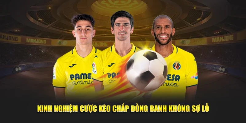 Kinh nghiệm cược kèo chấp đồng banh không sợ lỗ